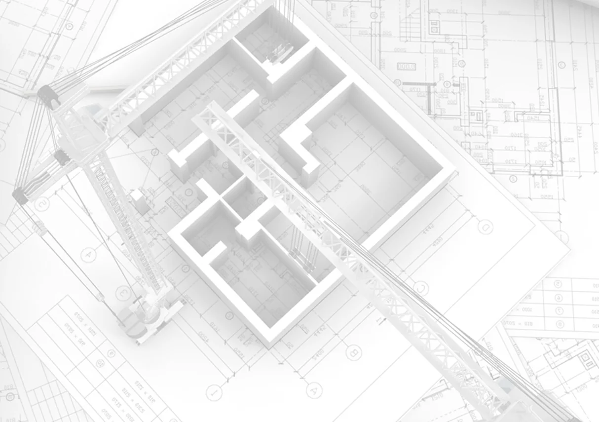 Plan architectural d’un projet de fondation