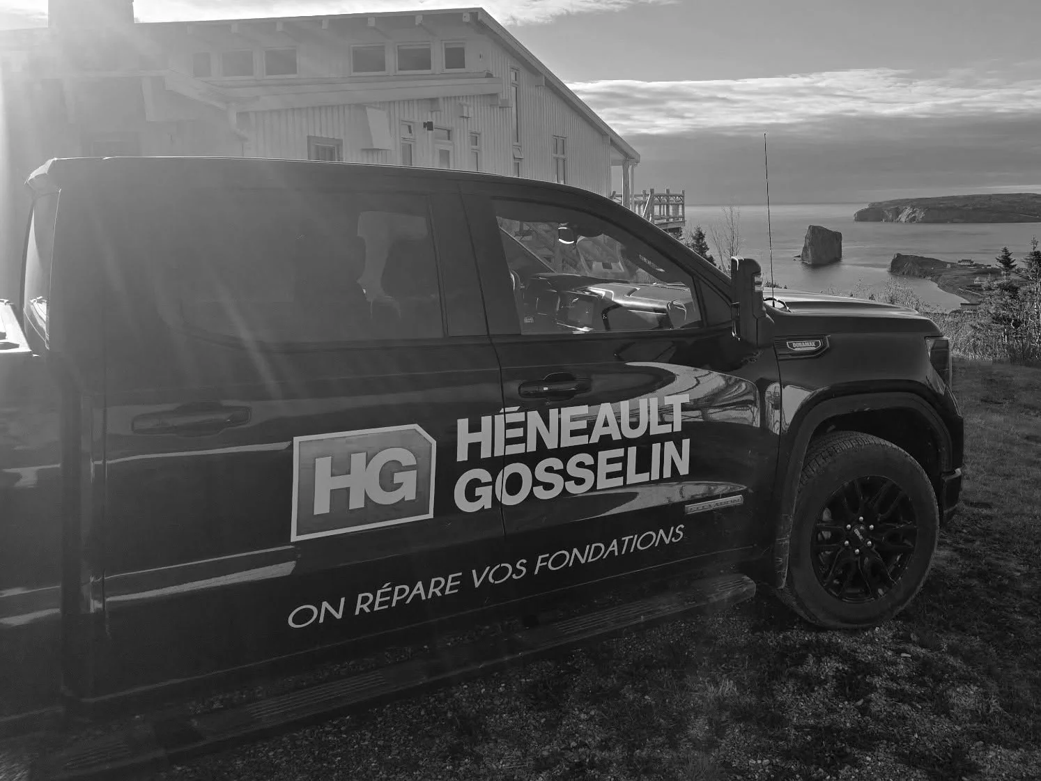 Camion de service Héneault et Gosselin